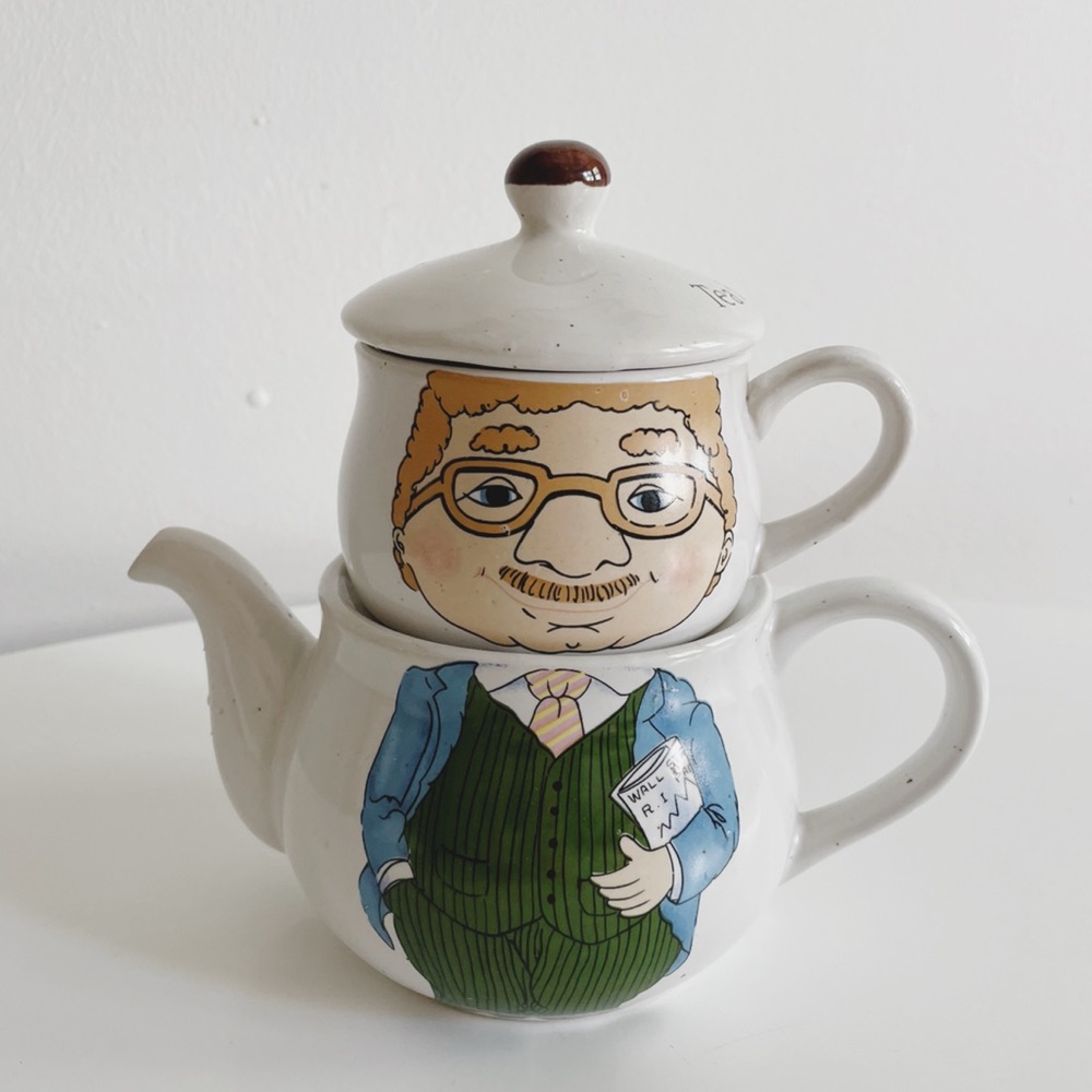 Vintage tea and cup set